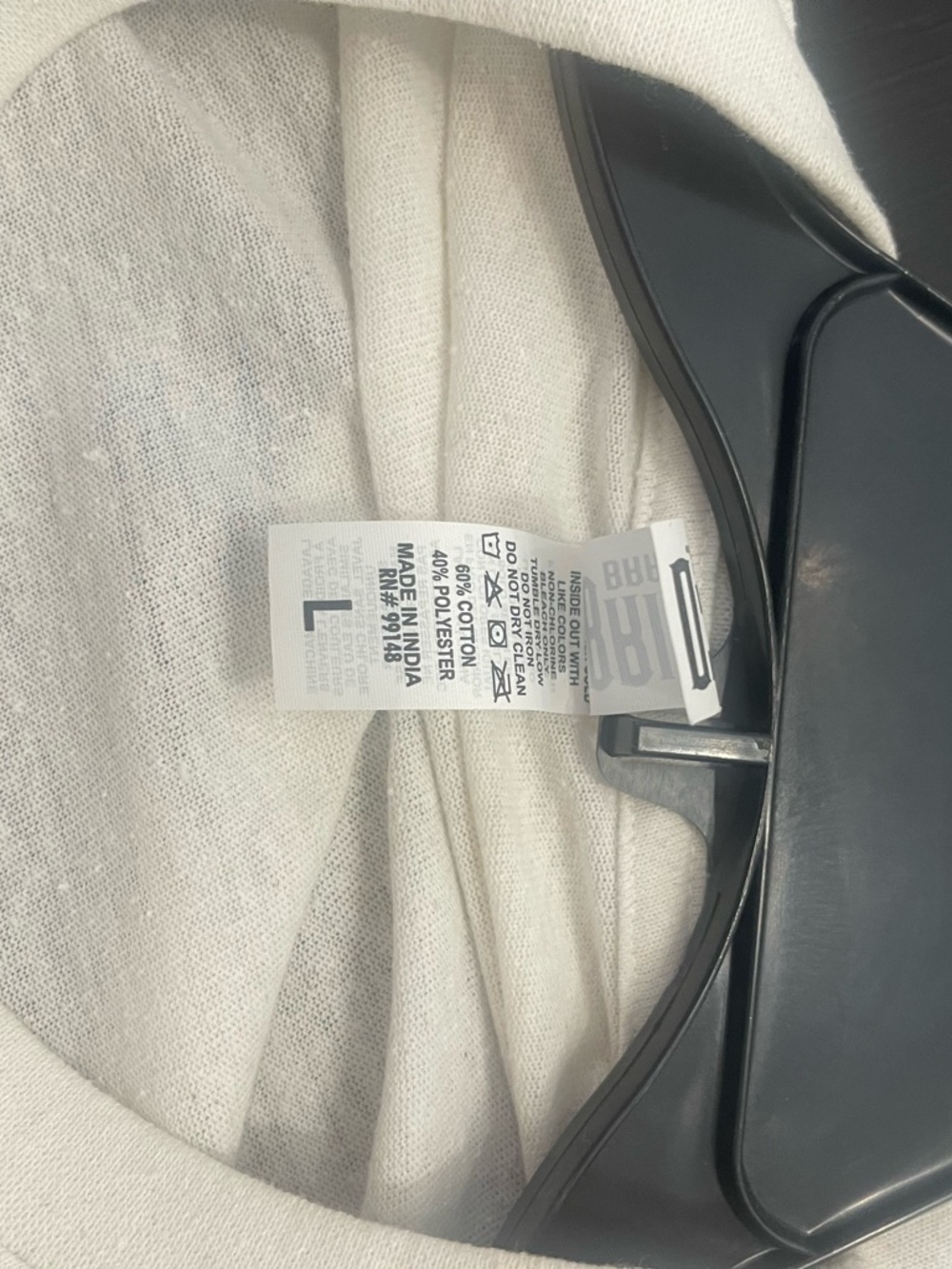 KANTHA Upcycled Poncho Boho T-Shirt Large / Fits Most  Pub Hippie Wear Skeleton - Picture 7 of 9